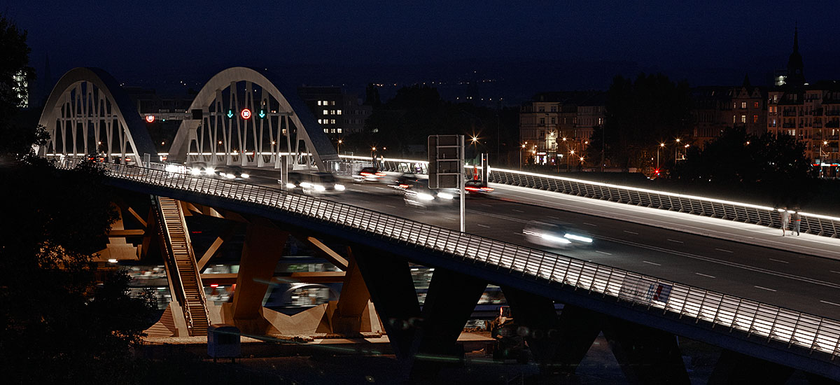 Waldschösschenbrücke, Long Time Exposure